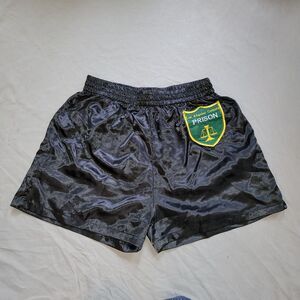 🎉5 For $10🎉 - Los Angeles County Prison black shorts M/L